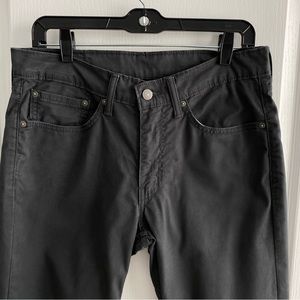 Levi’s 514 Dark Gray Jeans Pants, Size 31 x 30